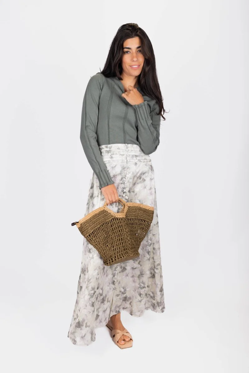 Josephine Skirt (Sage Green) - Image 2