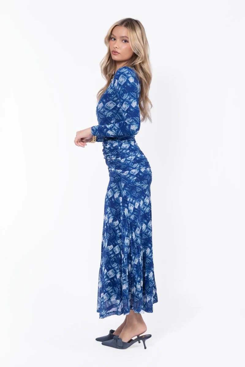 Juliana Dress (Blue) - Image 3