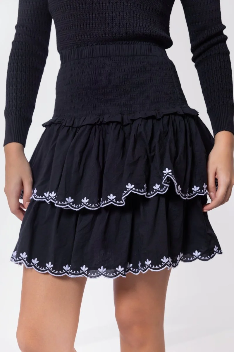 Kaida Skirt (Black) - Image 3