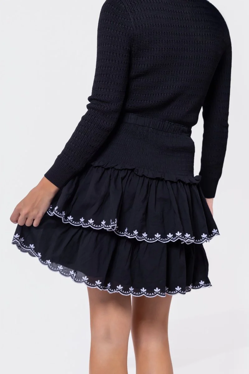 Kaida Skirt (Black) - Image 5