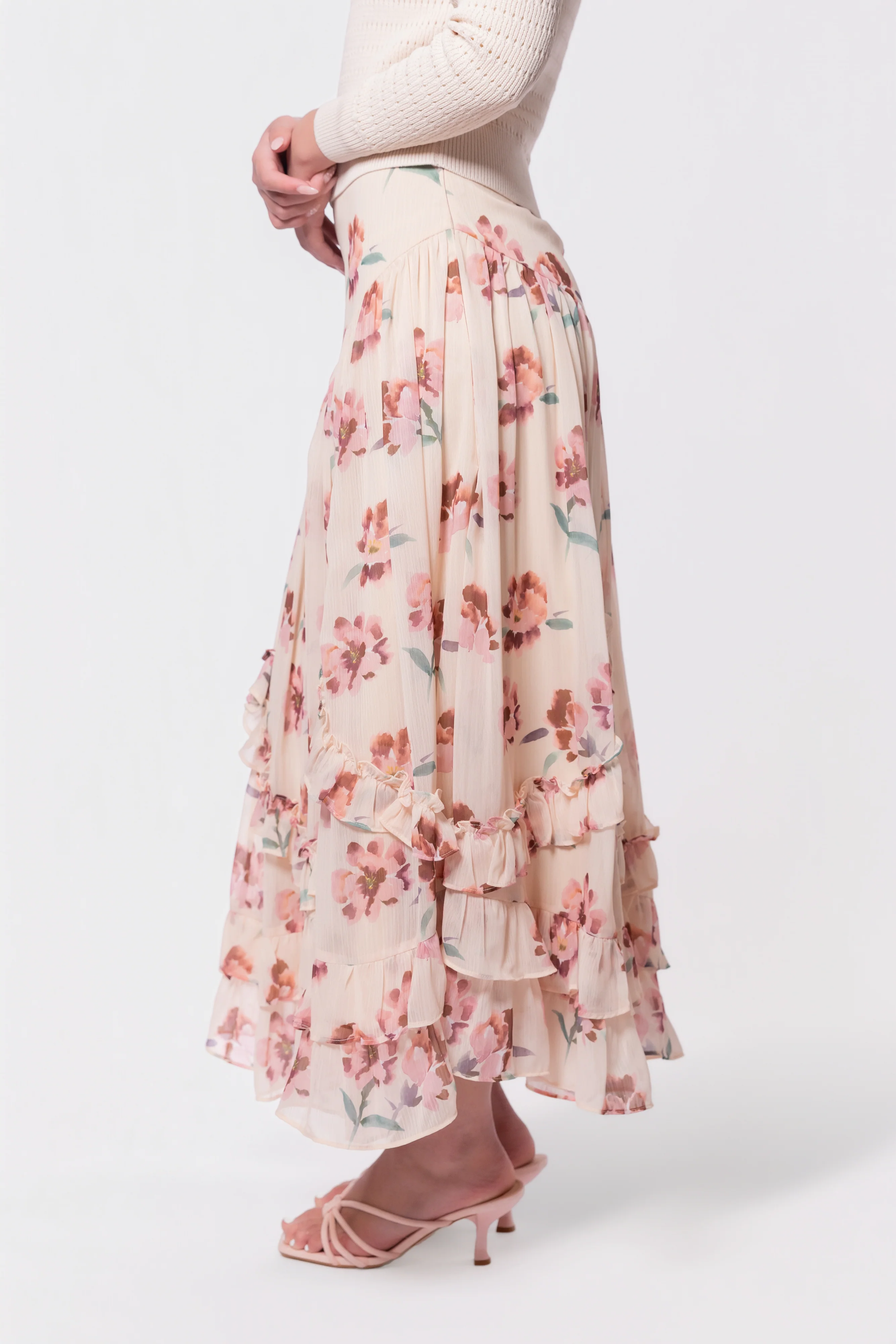 Kalina Skirt (Beige) - Image 3