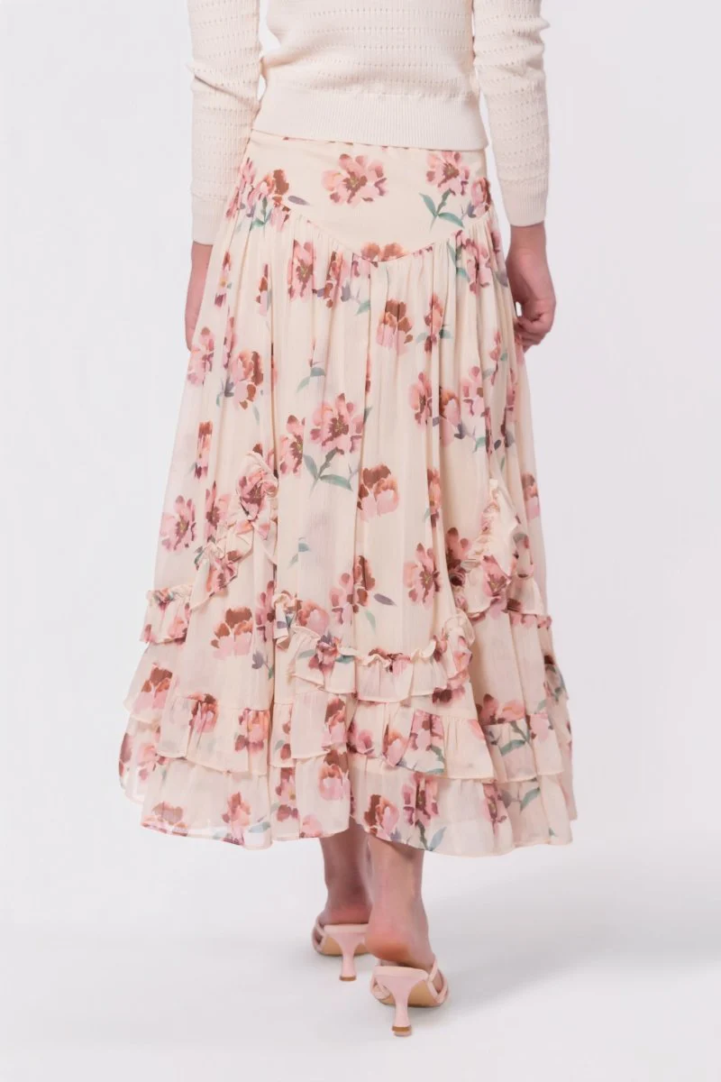 Kalina Skirt (Beige) - Image 4
