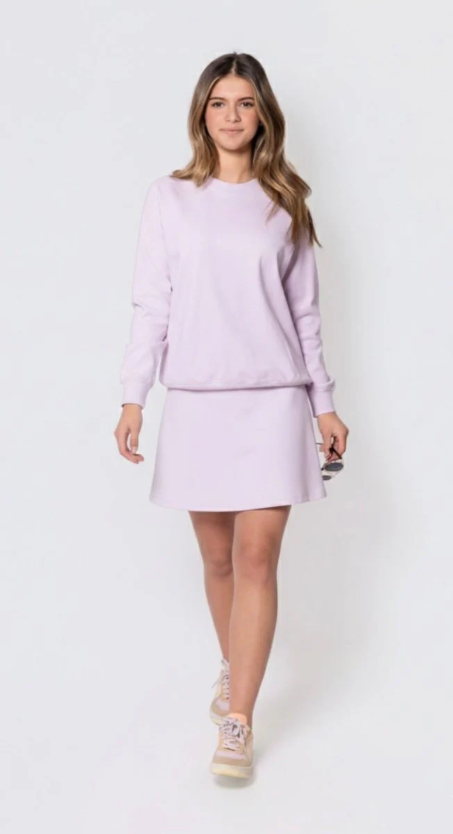 Karla Skirt 20" (Light Lavender)