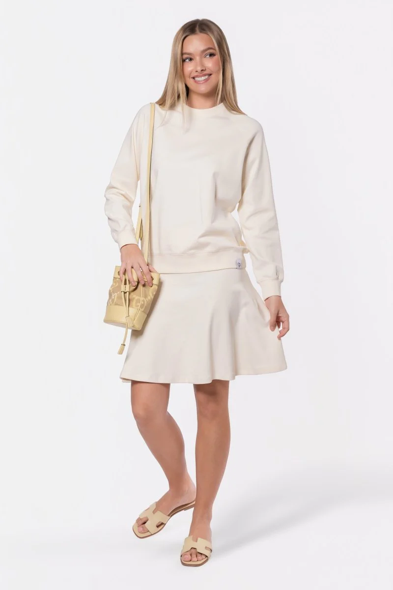 Karla Skirt 20" (Light Yellow)