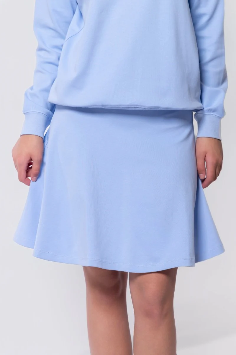 Karla Skirt 20" (Sky Blue) - Image 2