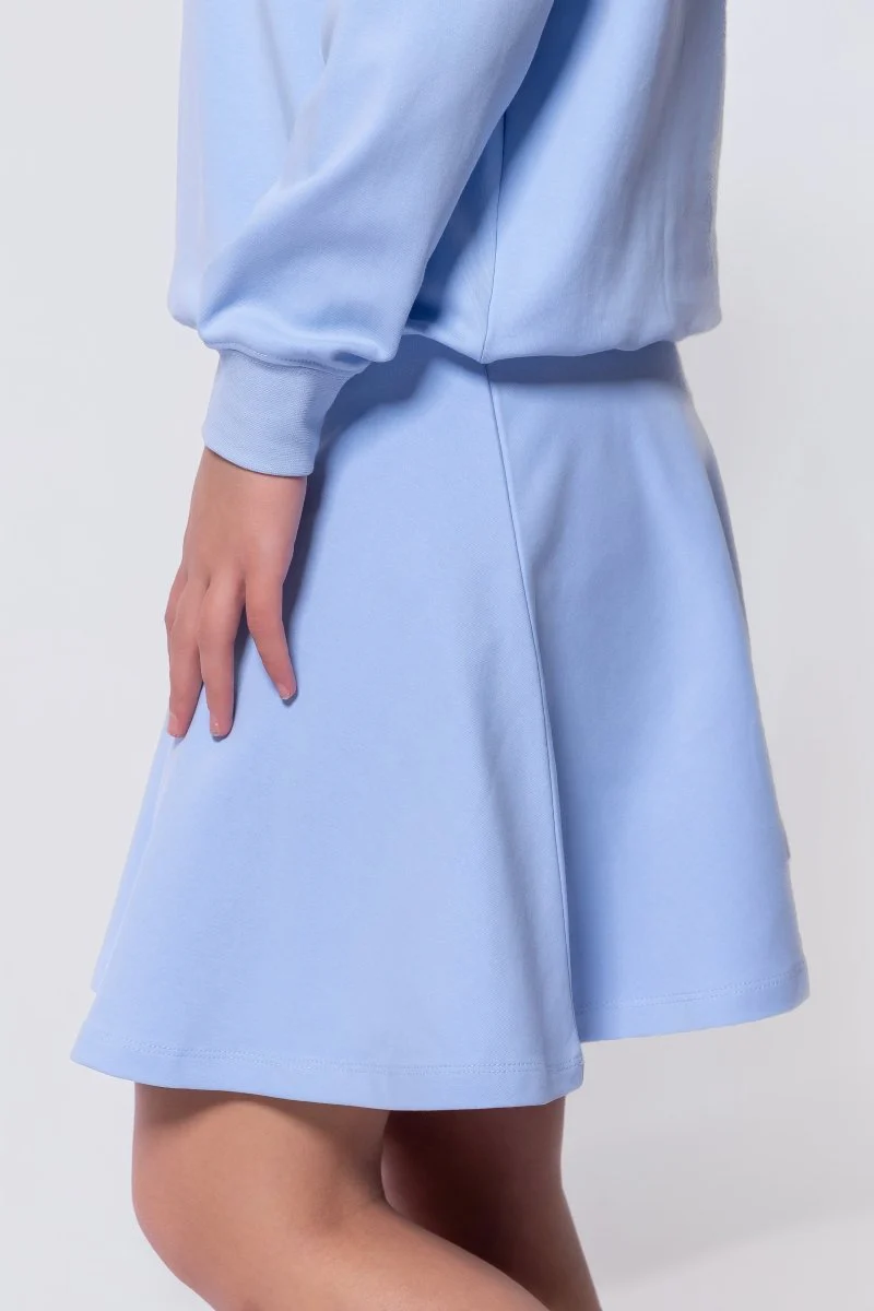 Karla Skirt 20" (Sky Blue) - Image 3