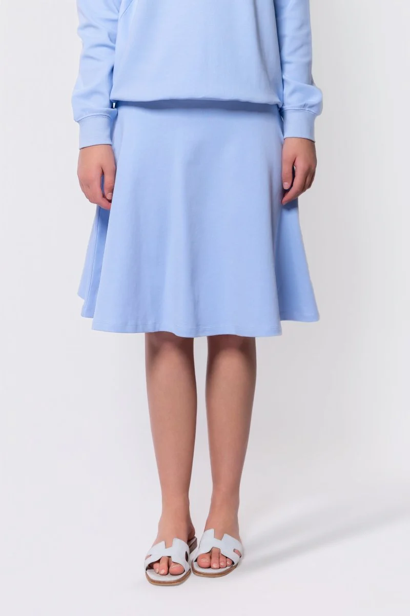 Karla Skirt 23" (Sky Blue) - Image 2