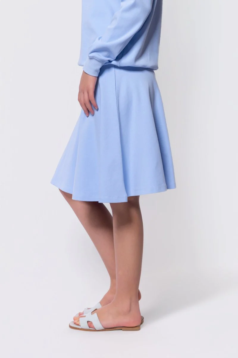 Karla Skirt 23" (Sky Blue) - Image 3