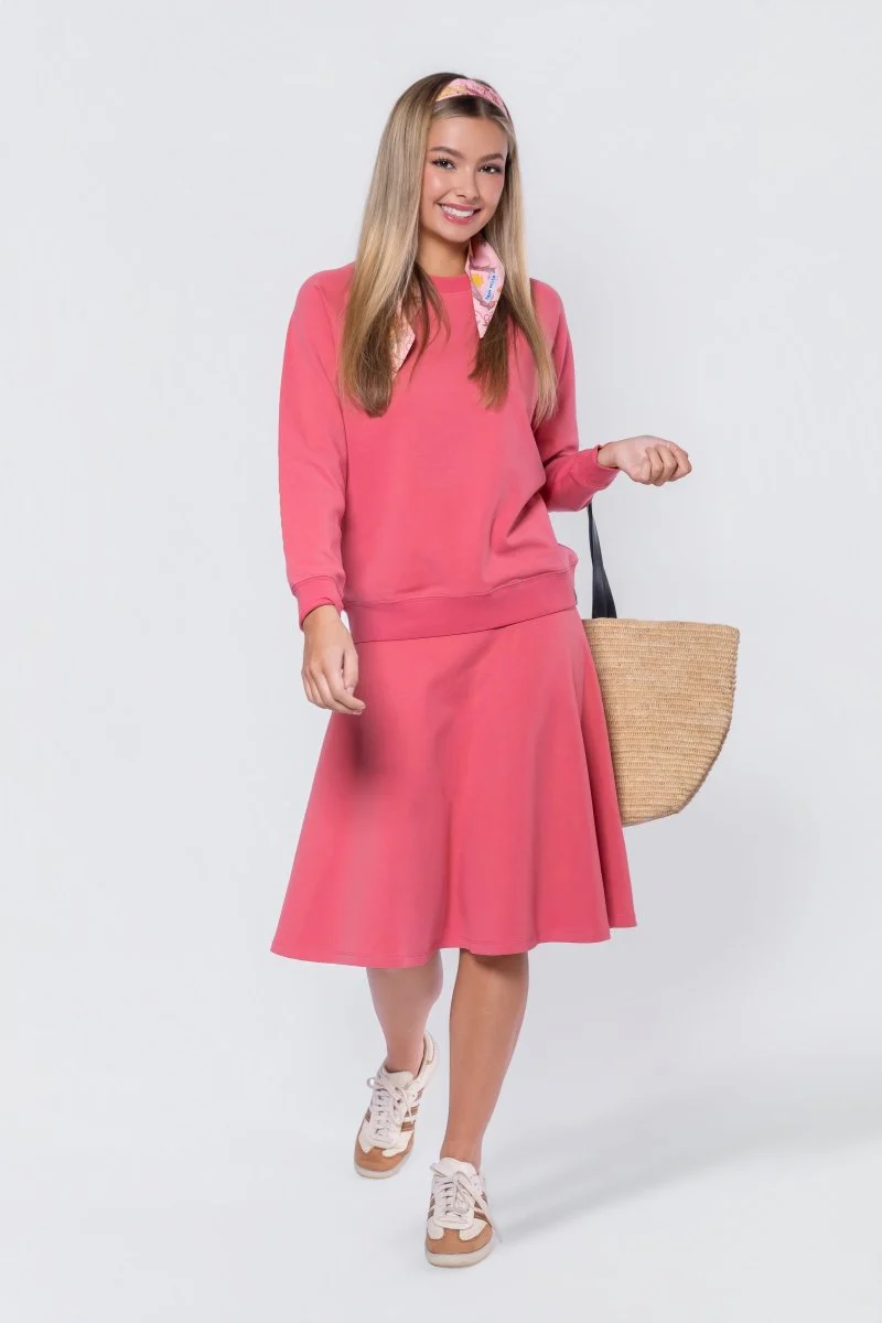 Karla Skirt 26" (Coral) - Image 5