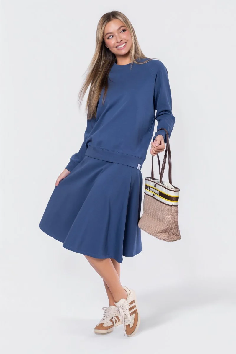 Karla Skirt 26" (Dark Blue)