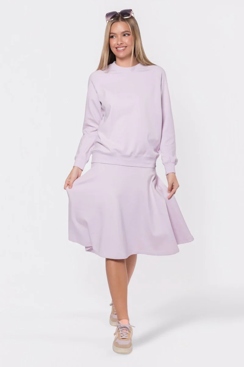 Karla Skirt 26" (Light Lavender)