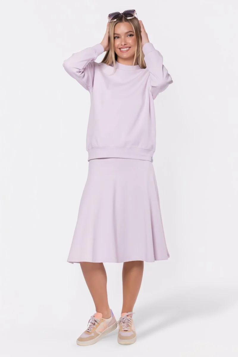 Karla Skirt 26" (Light Lavender) - Image 5