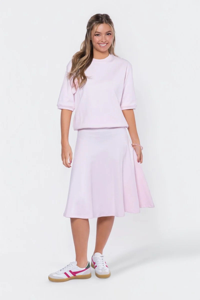 Karla Skirt 26" (Light Pink)