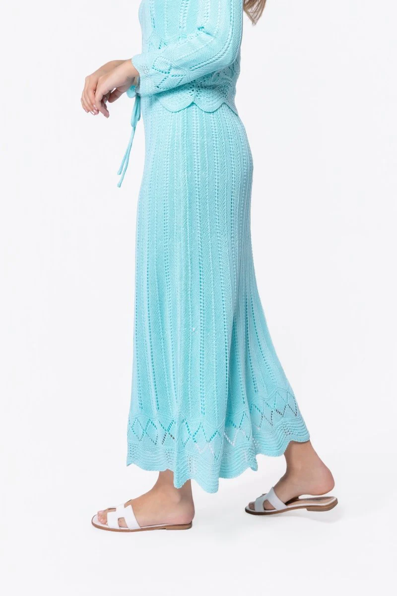 Kelly Skirt (Aqua Blue) - Image 3