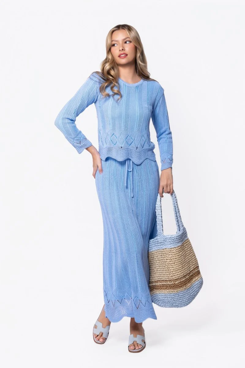 Kelly Skirt (Light Blue) - Image 5