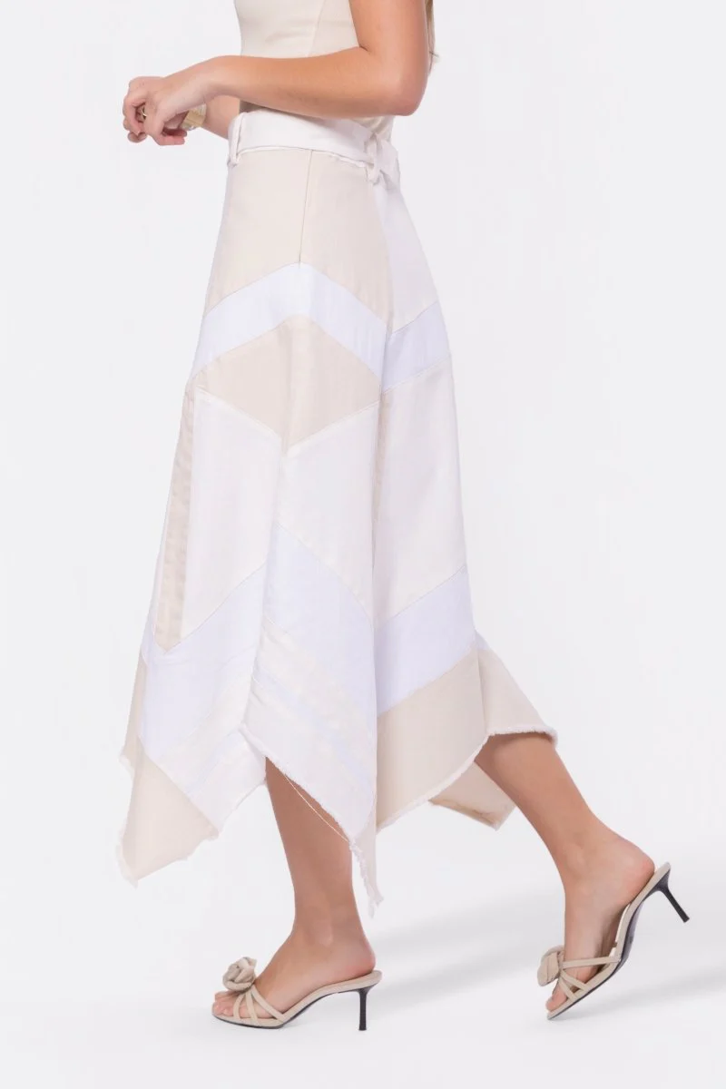 Kendra Skirt (Beige) - Image 3