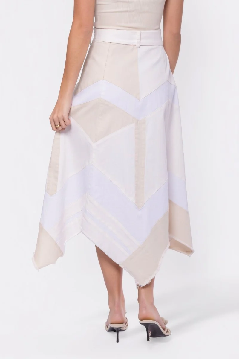 Kendra Skirt (Beige) - Image 4
