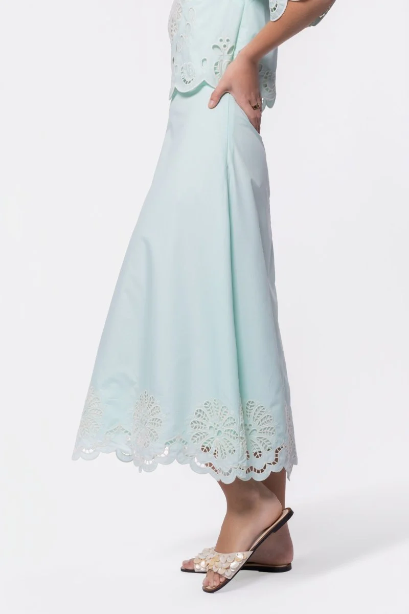 Kenna Skirt (Light Blue) - Image 3