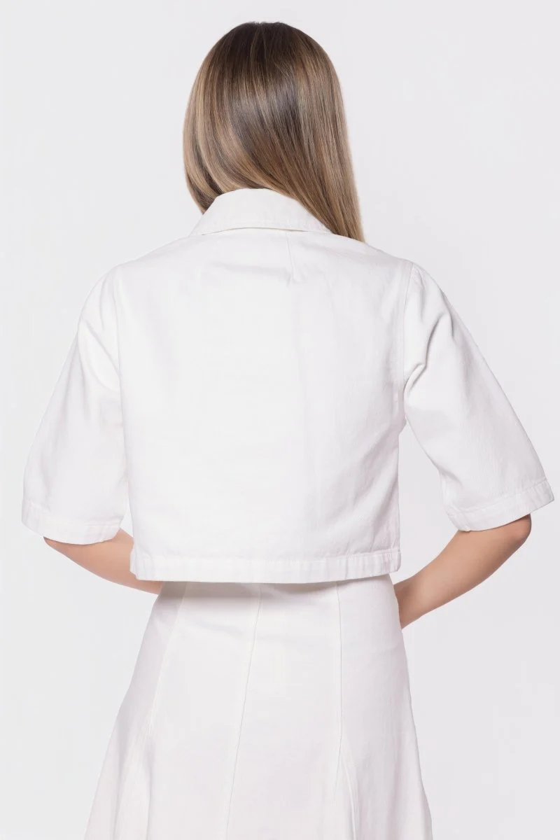 Kensley Jacket (White) - Image 5