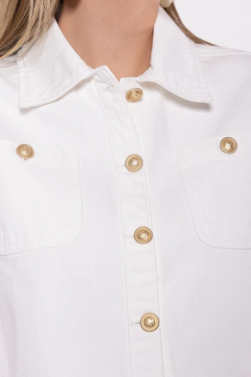 Kensley Jacket (White) - Image 6