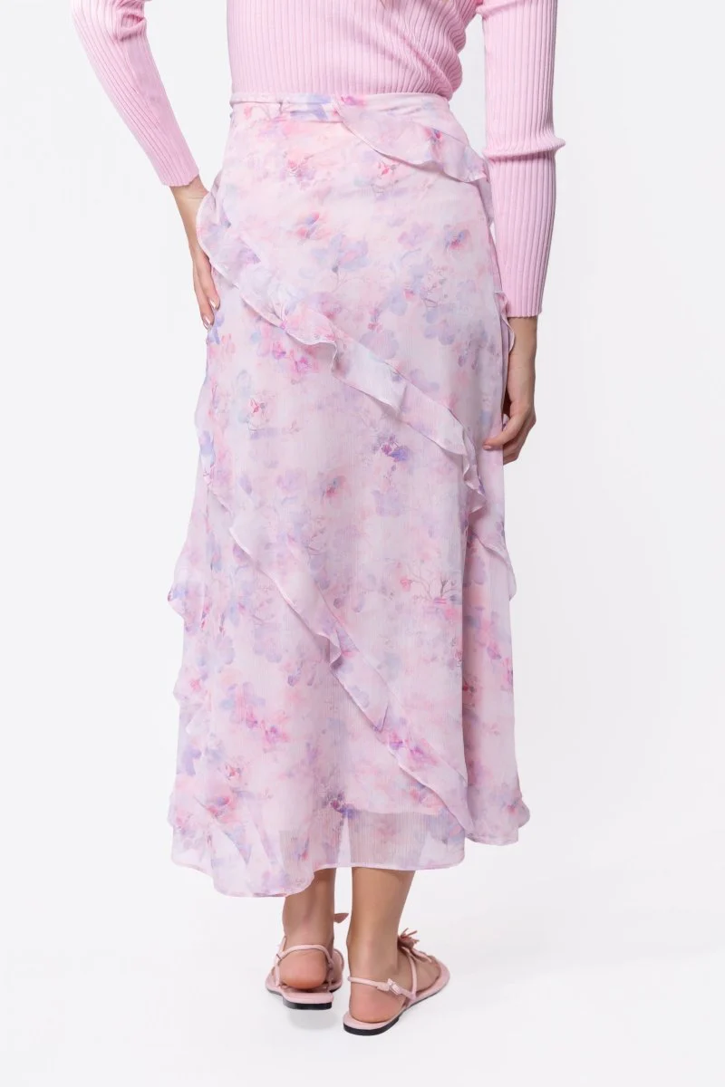 Laurel Skirt (Pink Flower) - Image 3