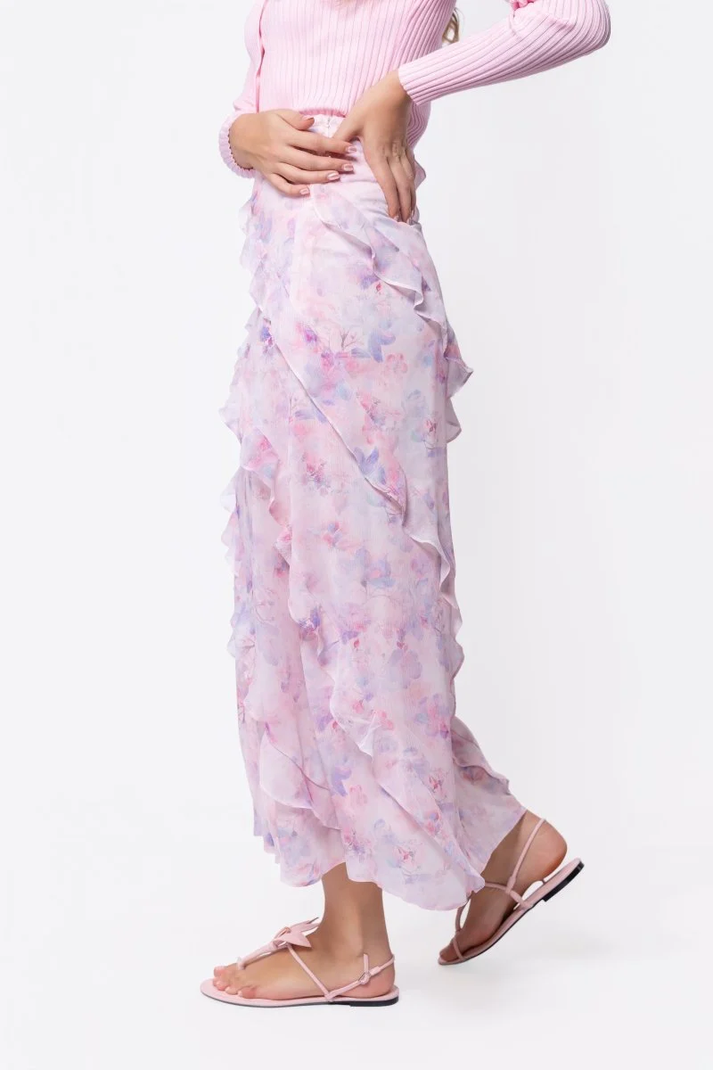 Laurel Skirt (Pink Flower) - Image 4