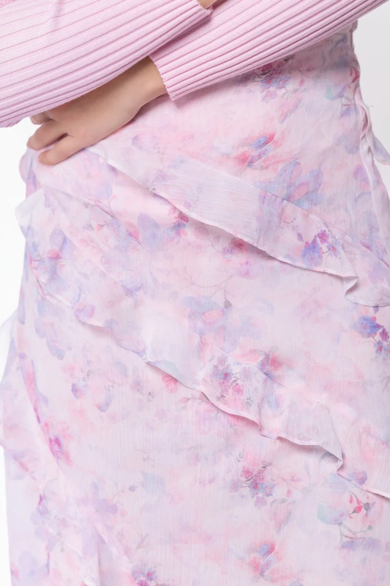 Laurel Skirt (Pink Flower) - Image 5