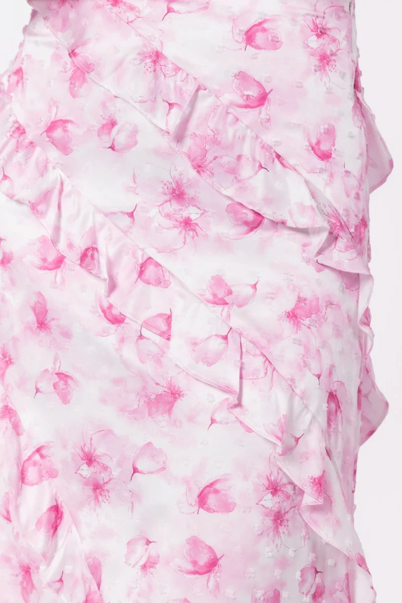 Laurel Skirt (White/Pink) - Image 4