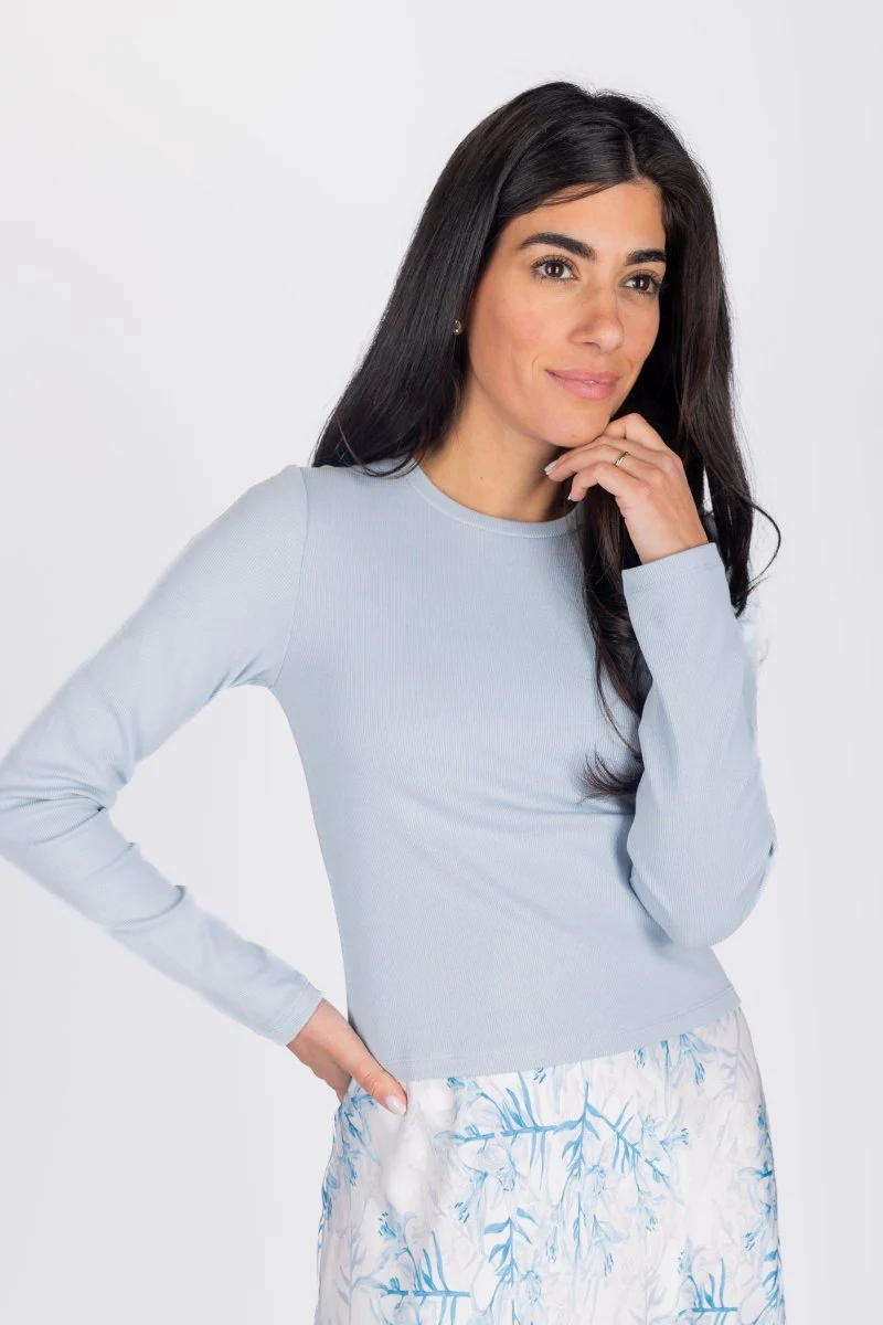 Leena Top (Light Blue) - Image 2
