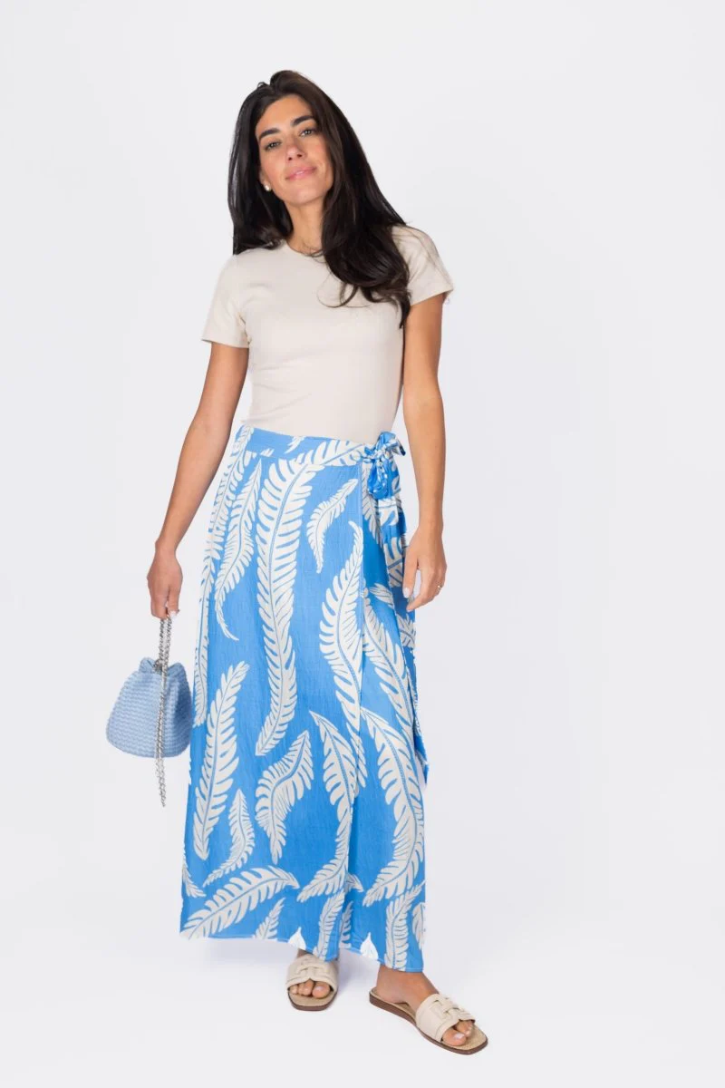 Leila Skirt (Blue) - Image 7