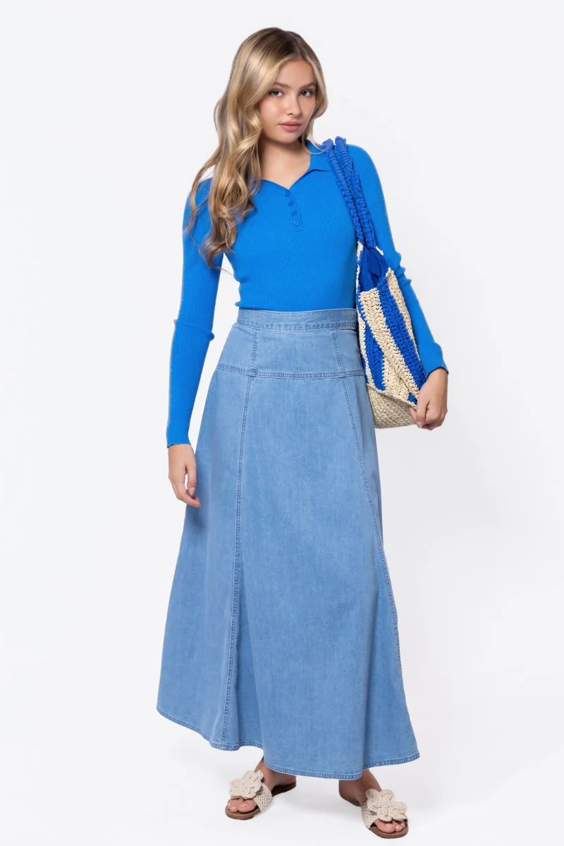 Mika Skirt (Blue)