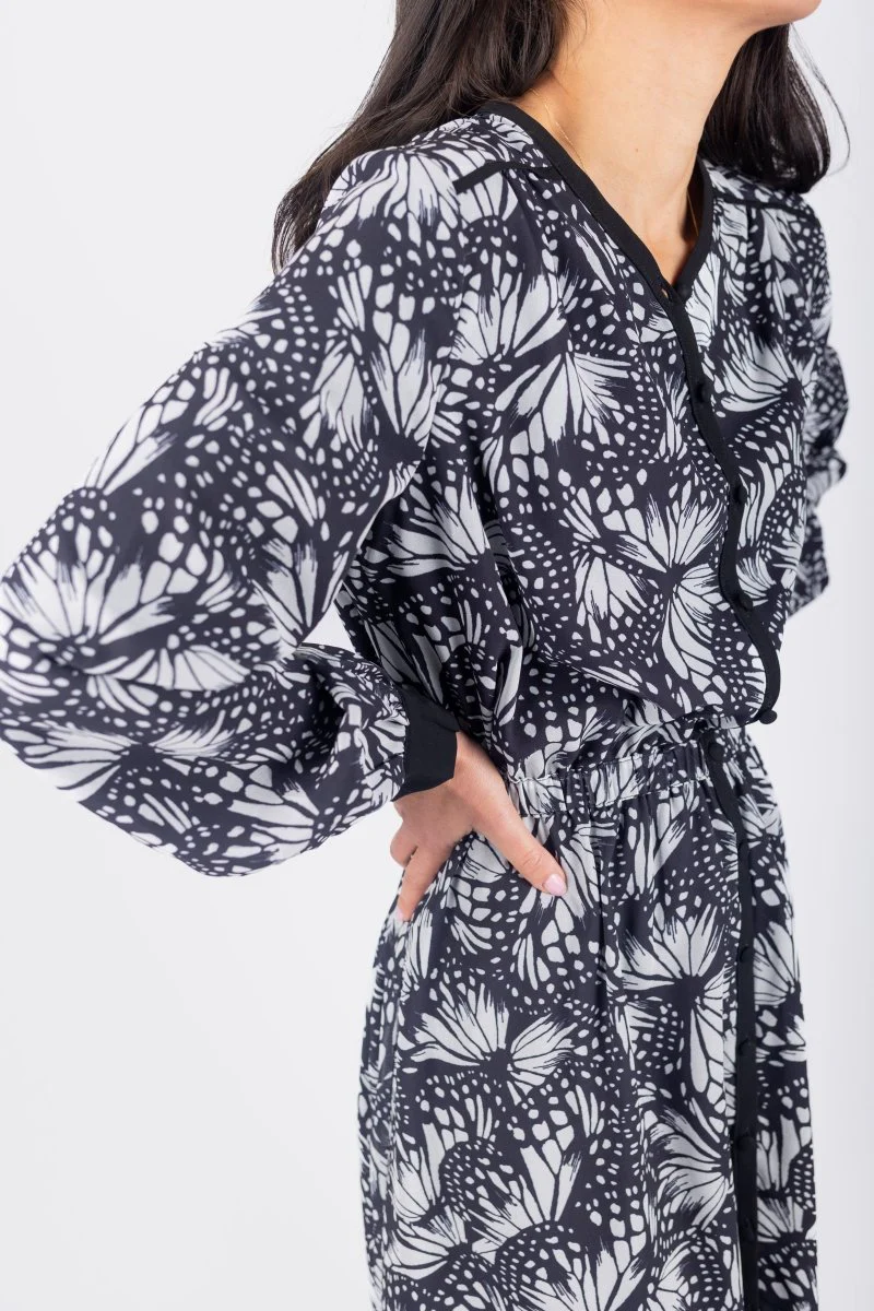 Lennox Dress (Black) - Image 6