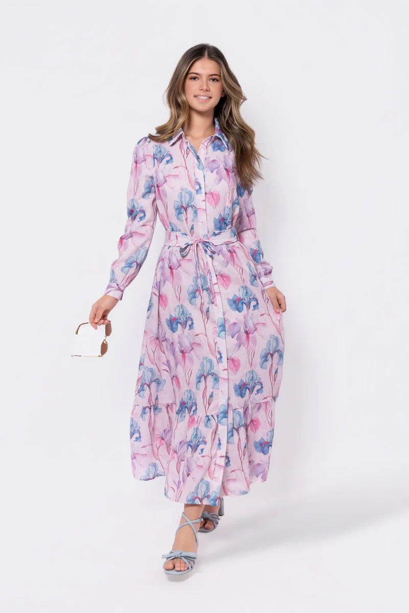 Lexi Dress (Blue/Purple) - Image 3
