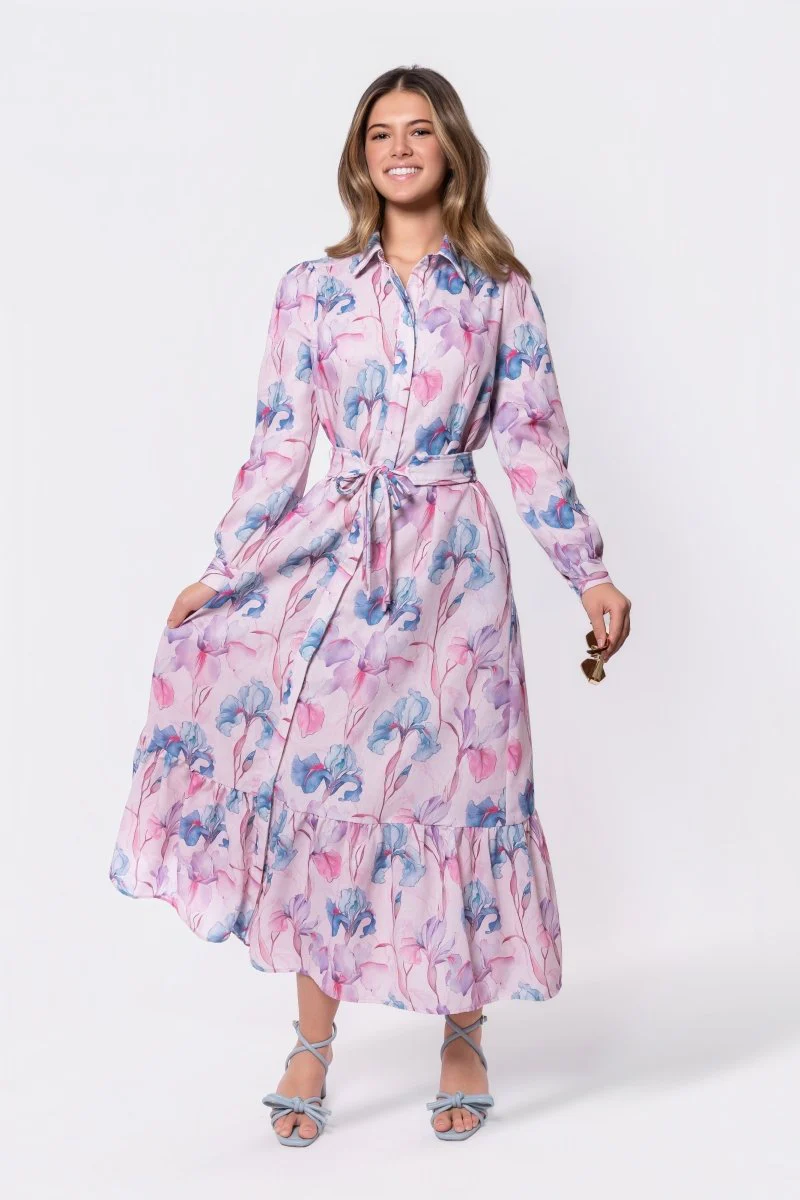 Lexi Dress (Blue/Purple) - Image 7