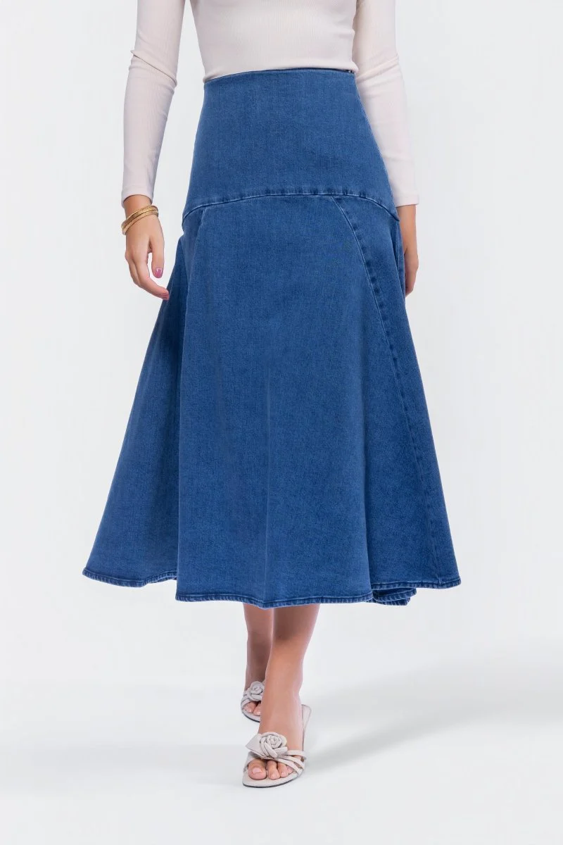 Lia Skirt (Blue) - Image 2