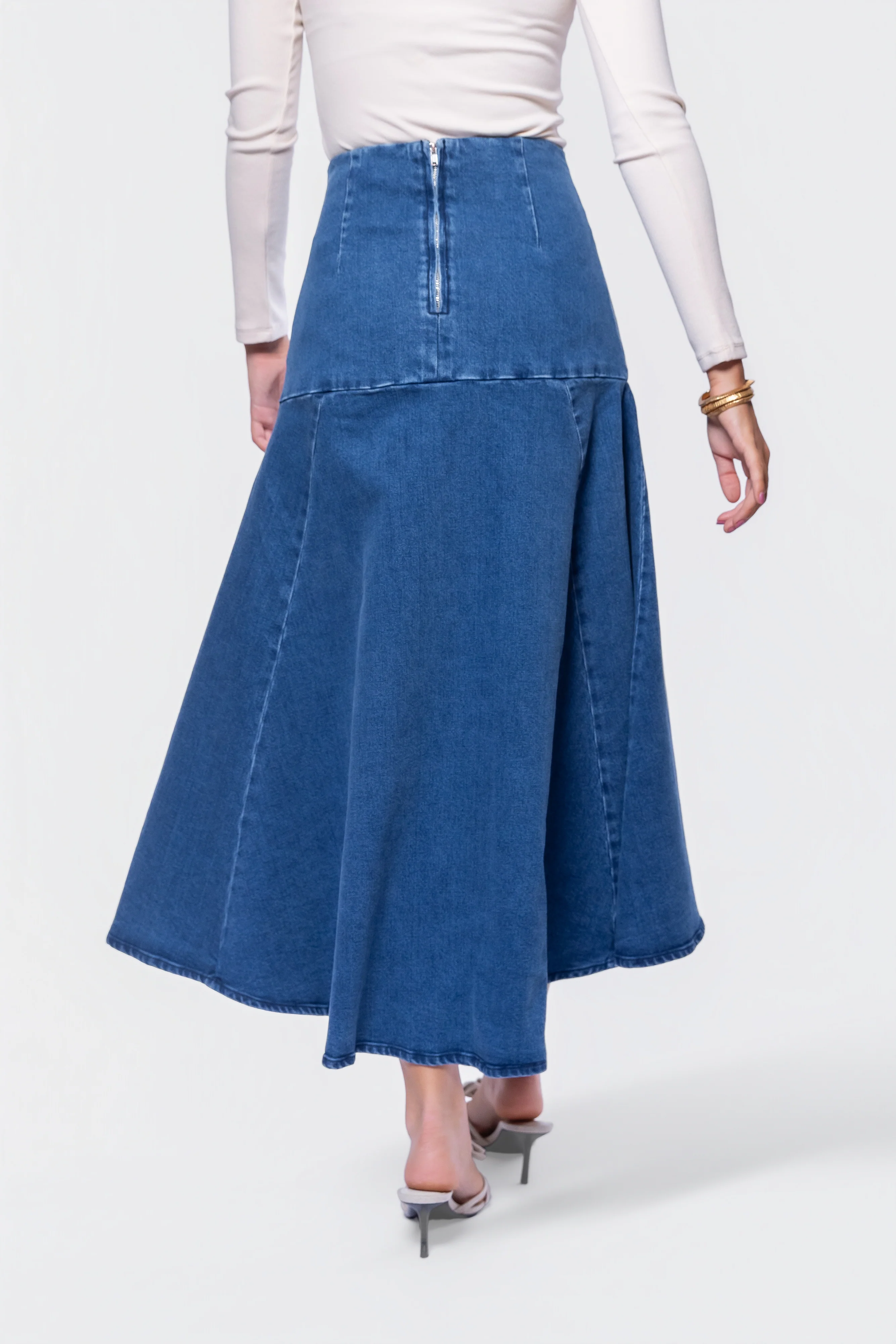 Lia Skirt (Blue) - Image 4