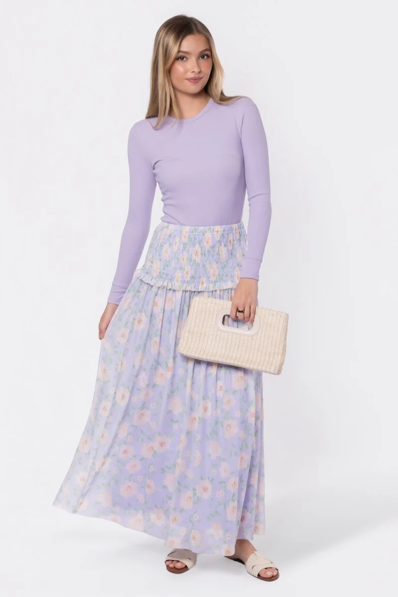 Liana Skirt (Light Lavender) - Image 6