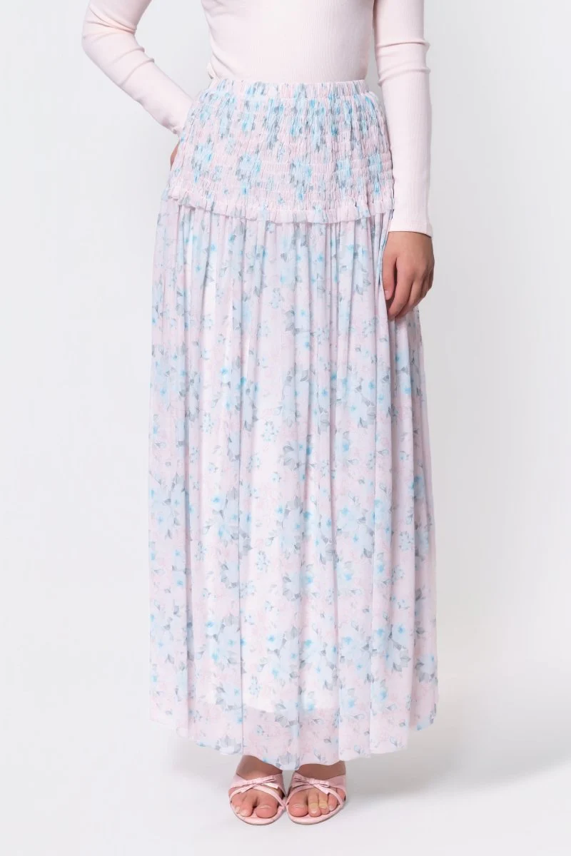 Liana Skirt (Pink /Blue) - Image 2