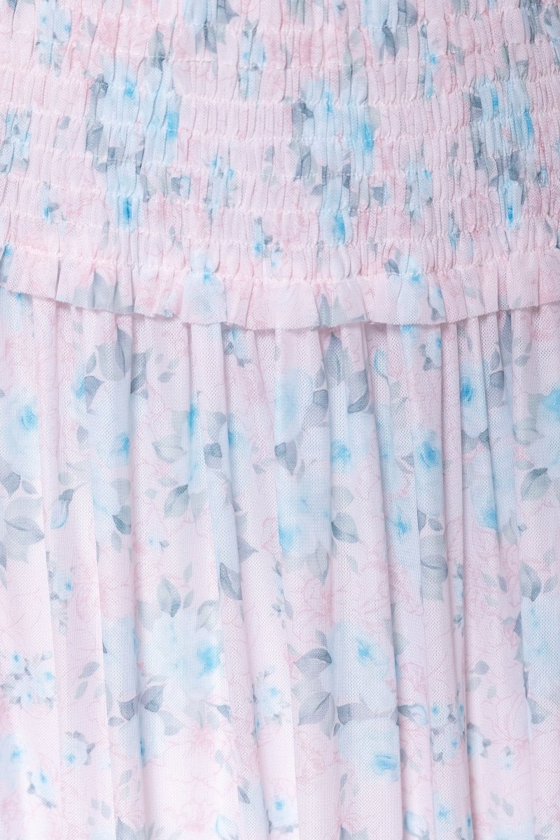 Liana Skirt (Pink /Blue) - Image 6