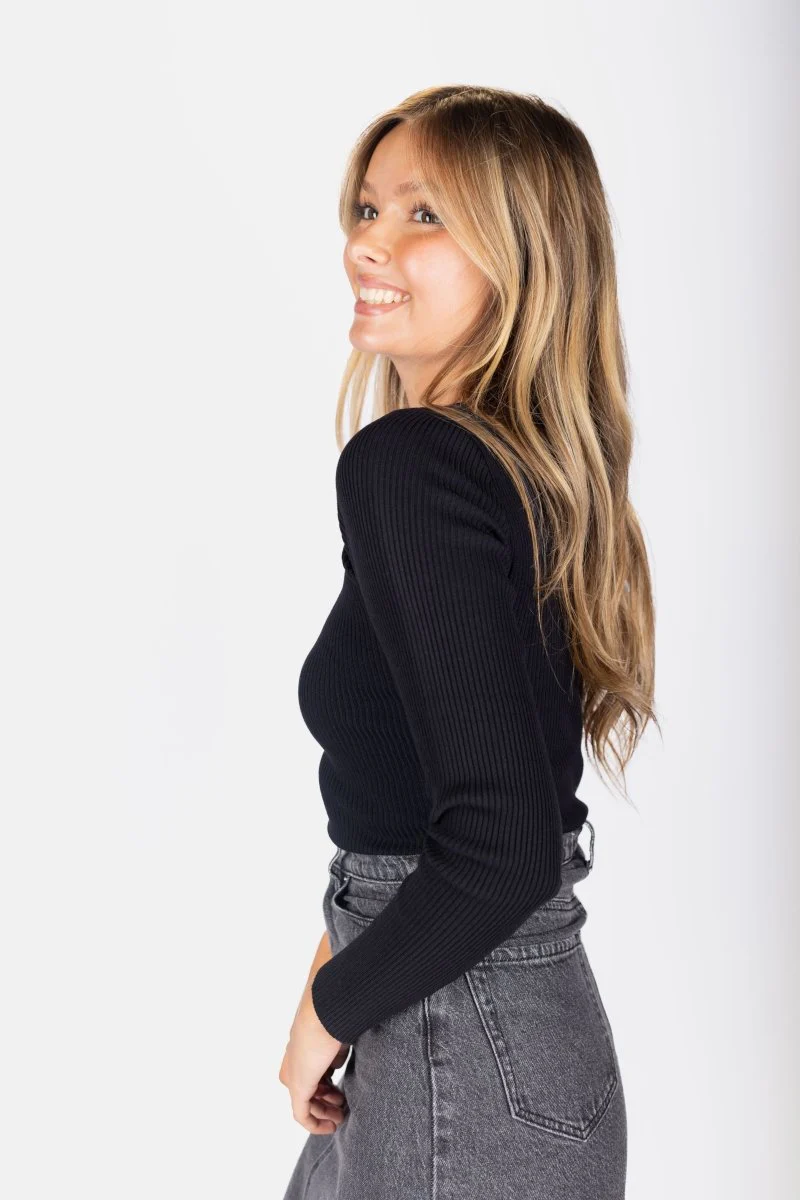 Lila Top (Black) - Image 4
