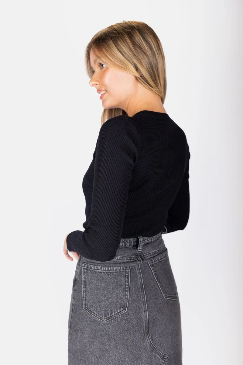 Lila Top (Black) - Image 5