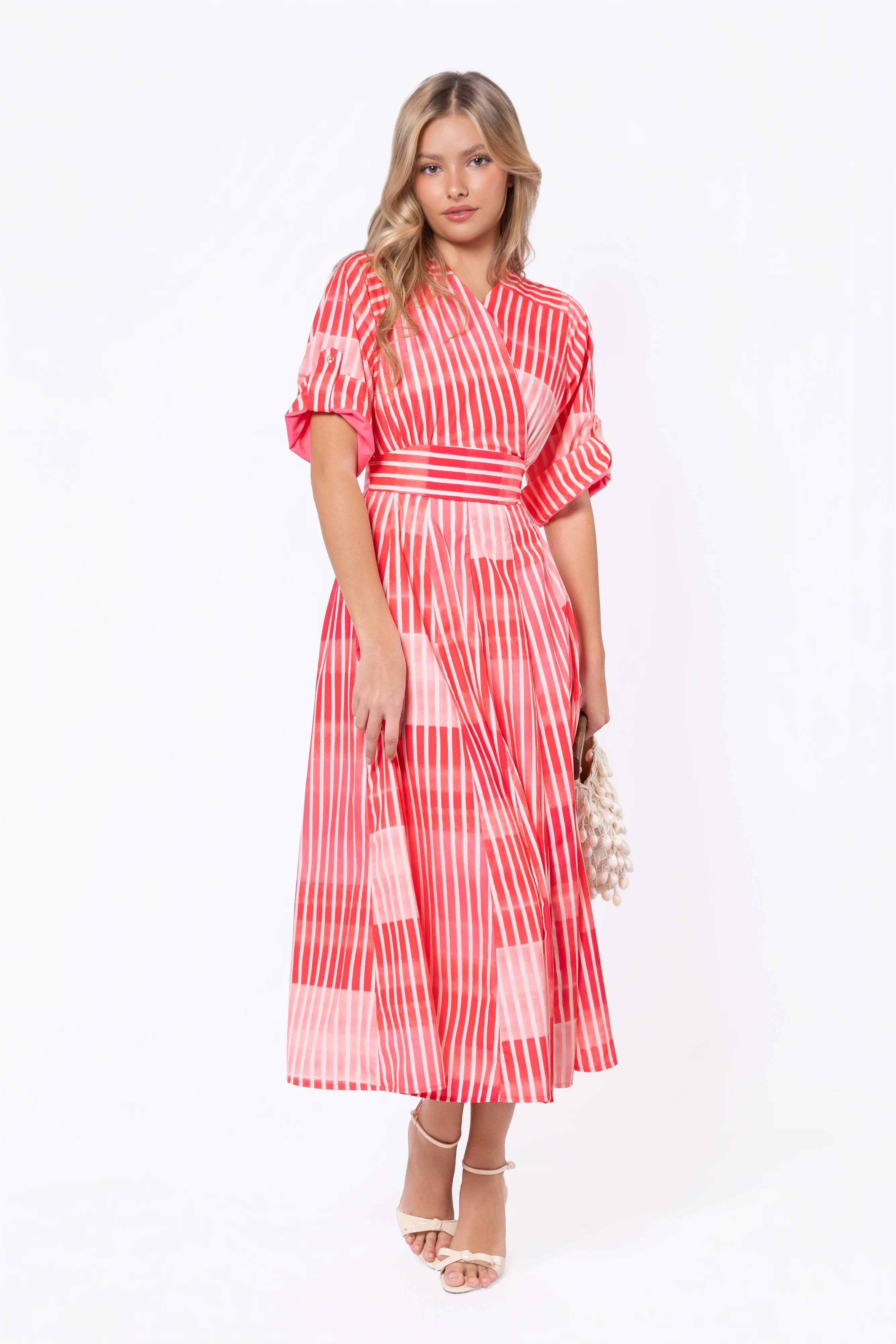 Linda Dress (Pink Multi) - Image 2