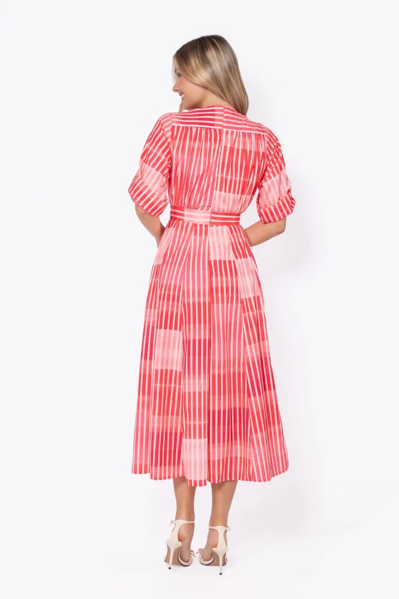 Linda Dress (Pink Multi) - Image 4