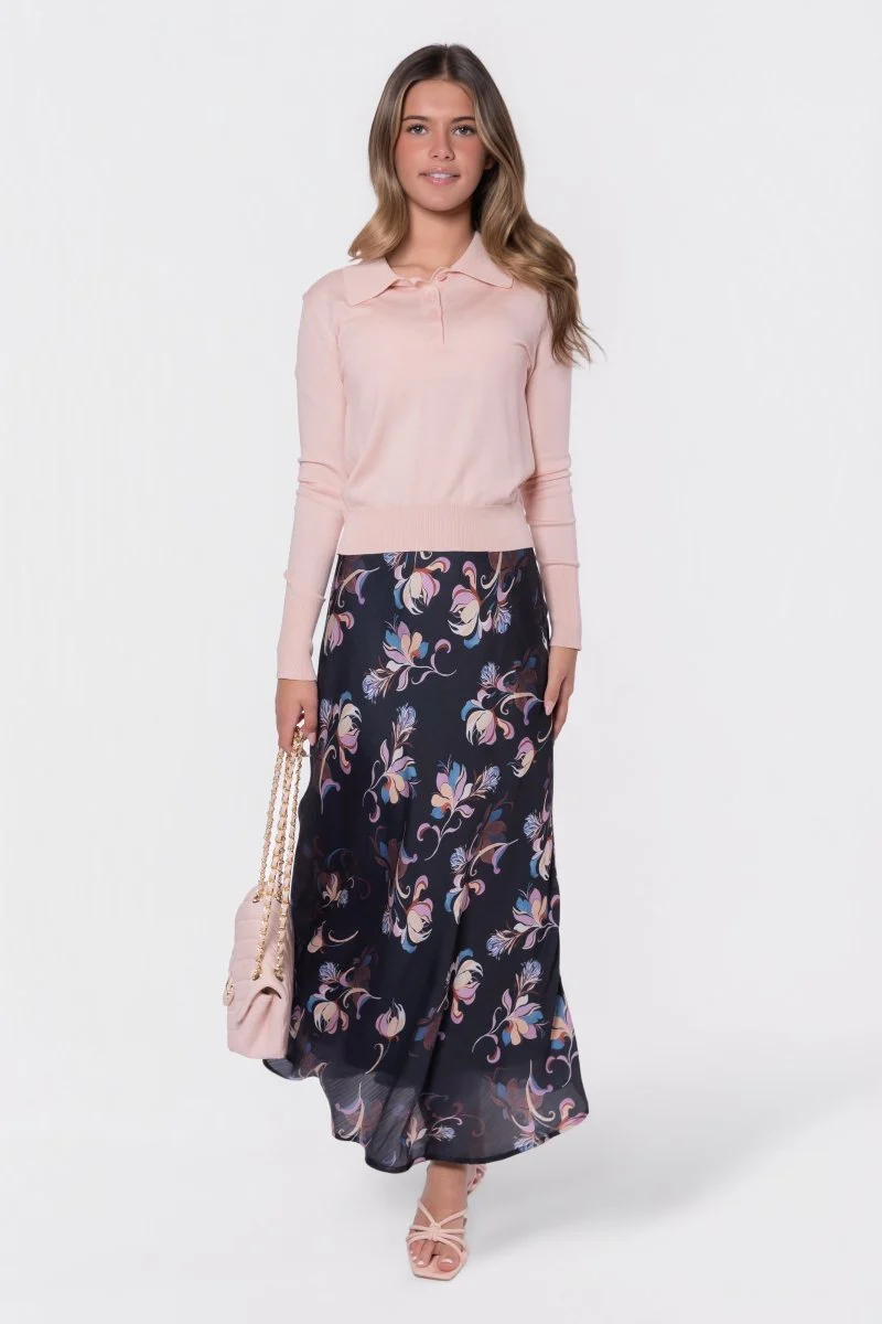 Lisa Skirt (Black Pattern) - Image 5