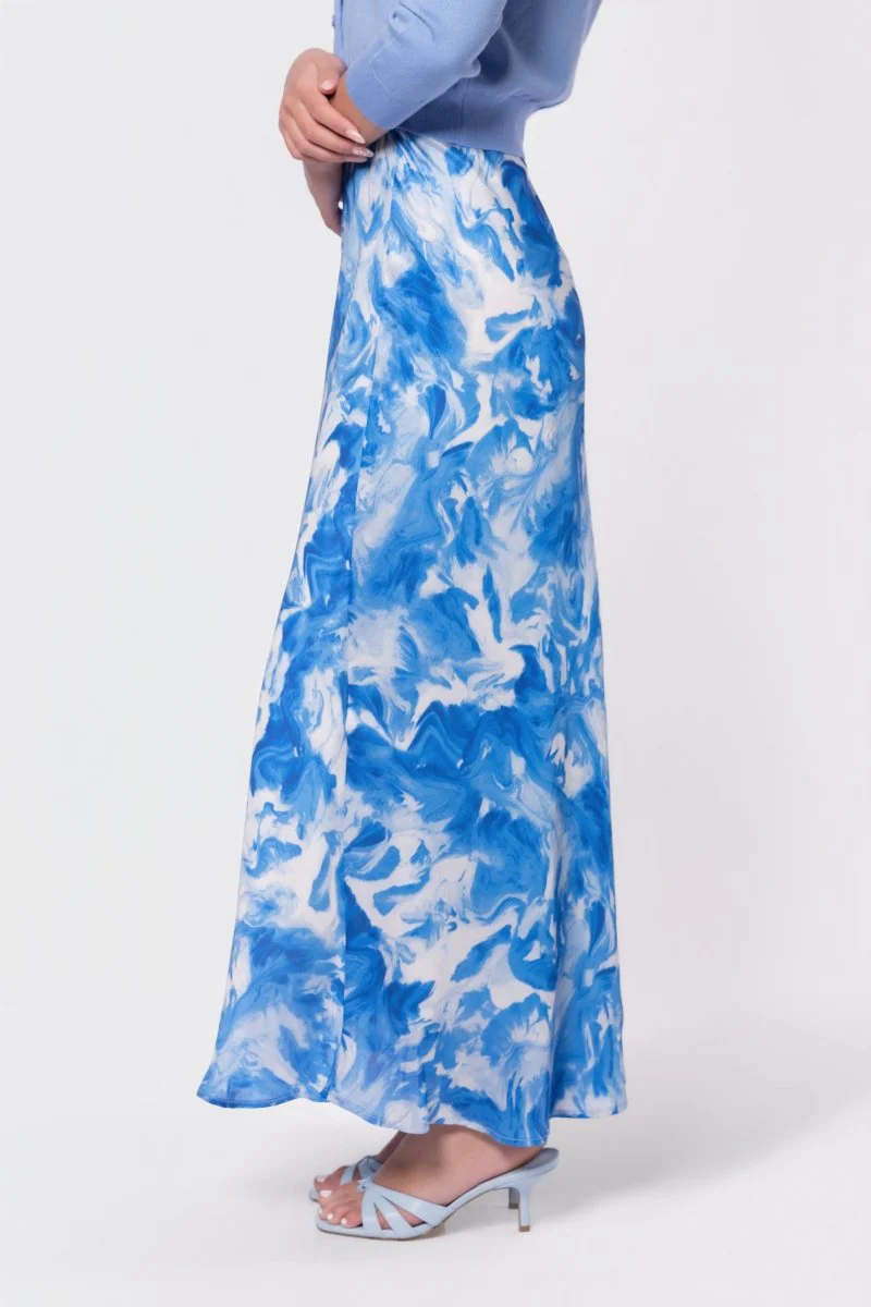 Lisa Skirt (Blue Pattern) - Image 3