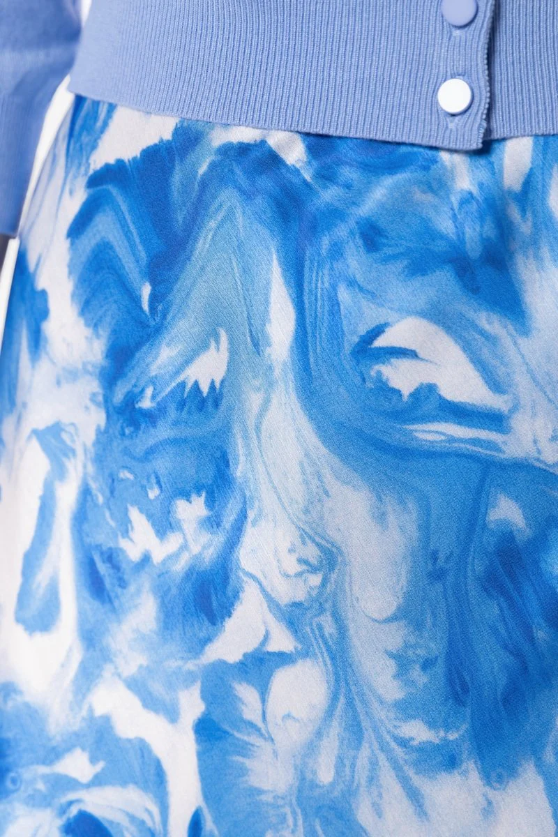 Lisa Skirt (Blue Pattern) - Image 5