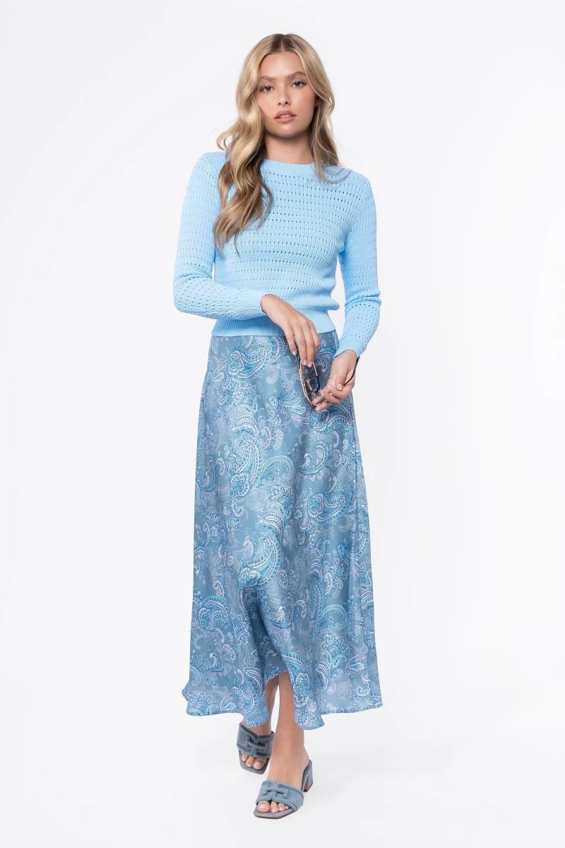 Lisa Skirt (Dusty Teal)