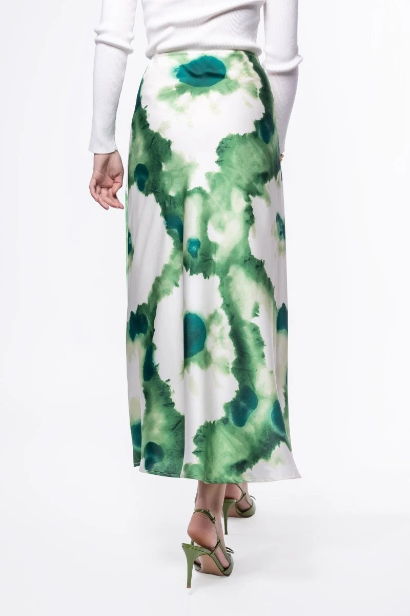 Lisa Skirt (Ivory/Green) - Image 5