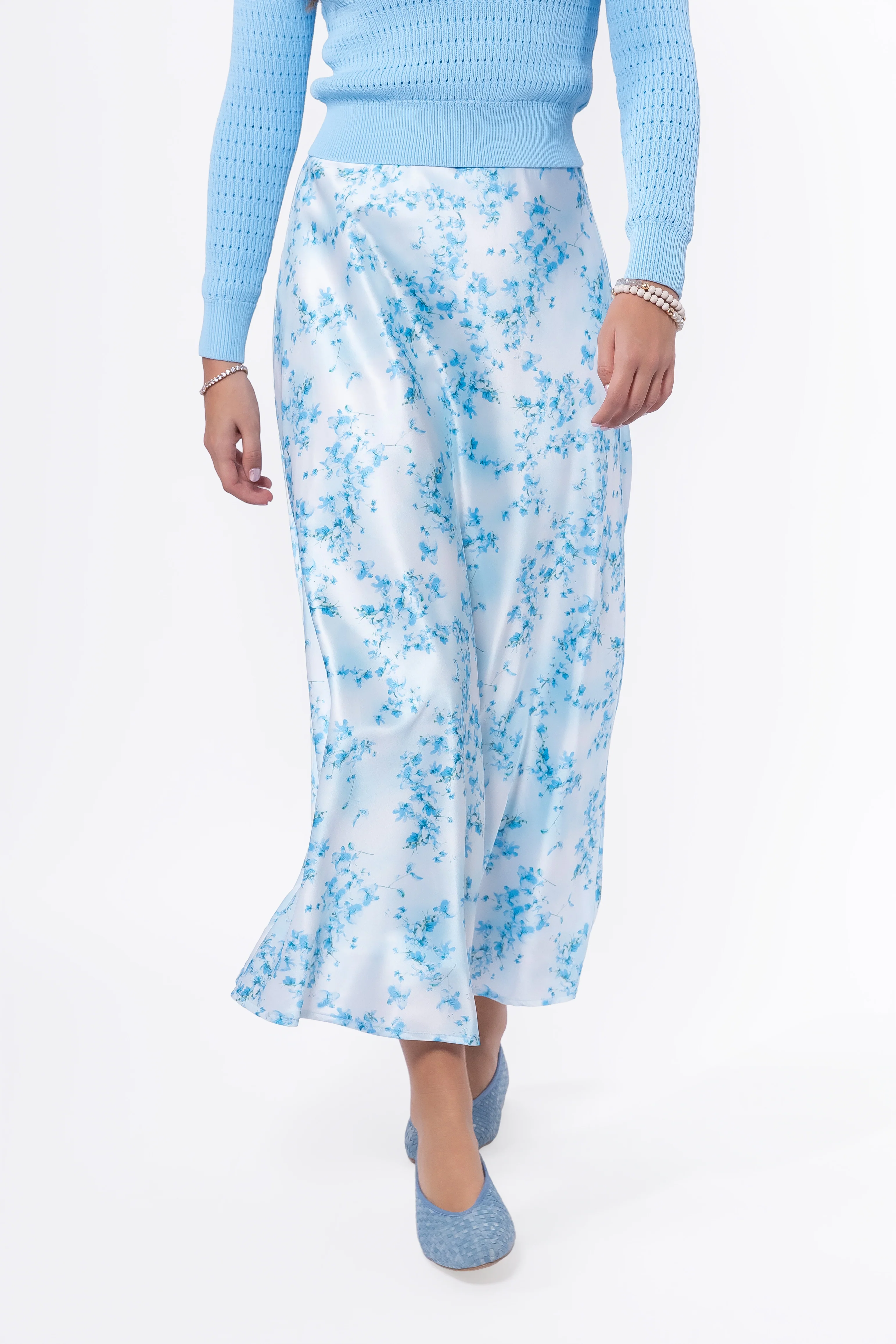 Lisa Skirt (Blue Flower) - Image 2
