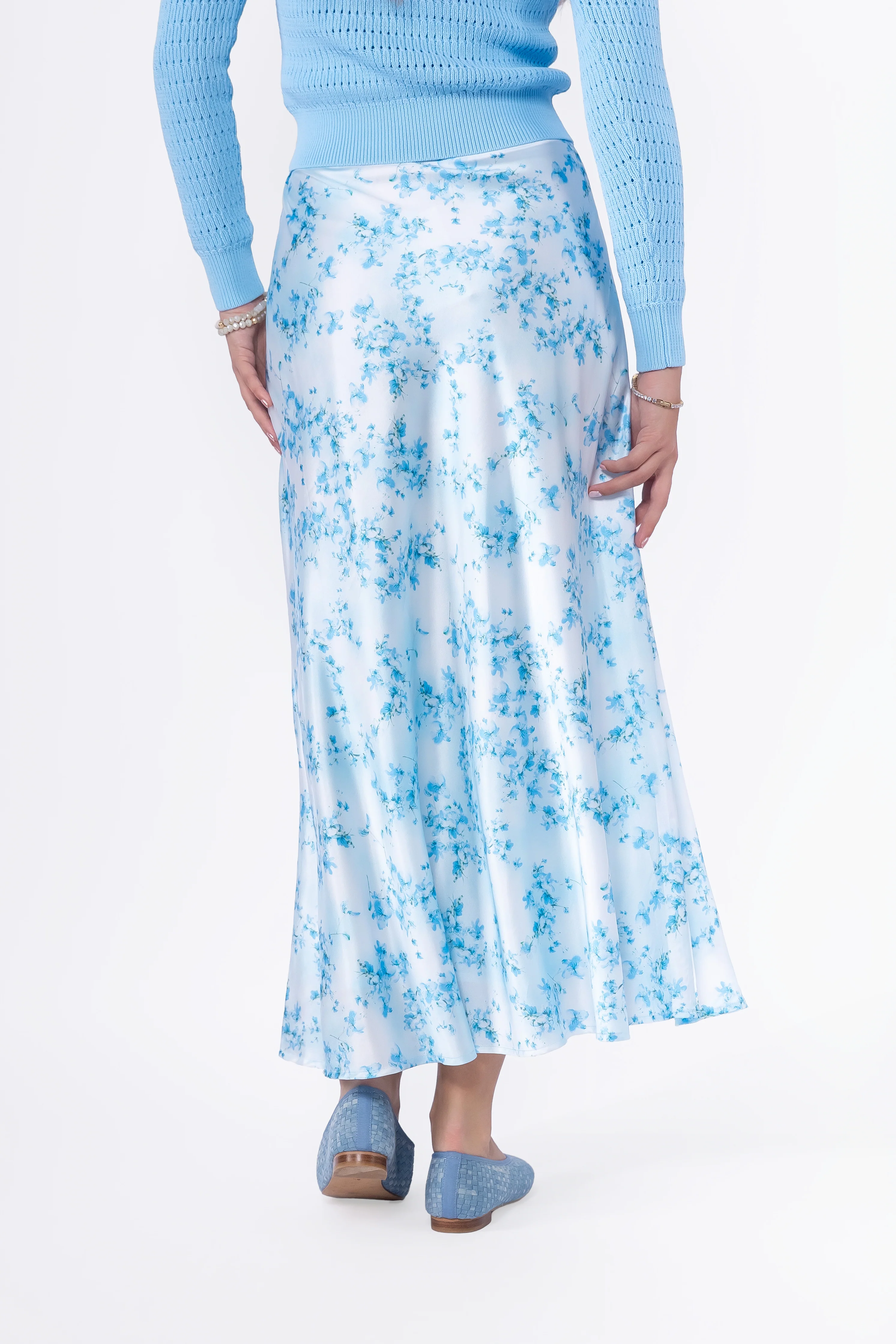 Lisa Skirt (Blue Flower) - Image 4